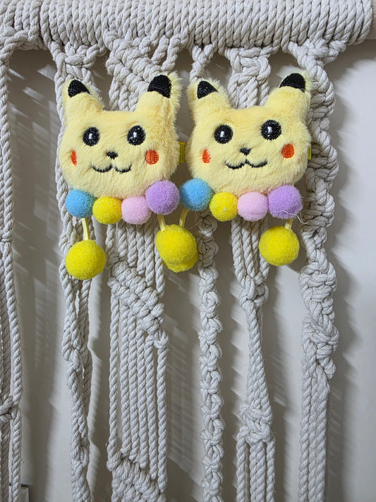 Pikachu hair clip